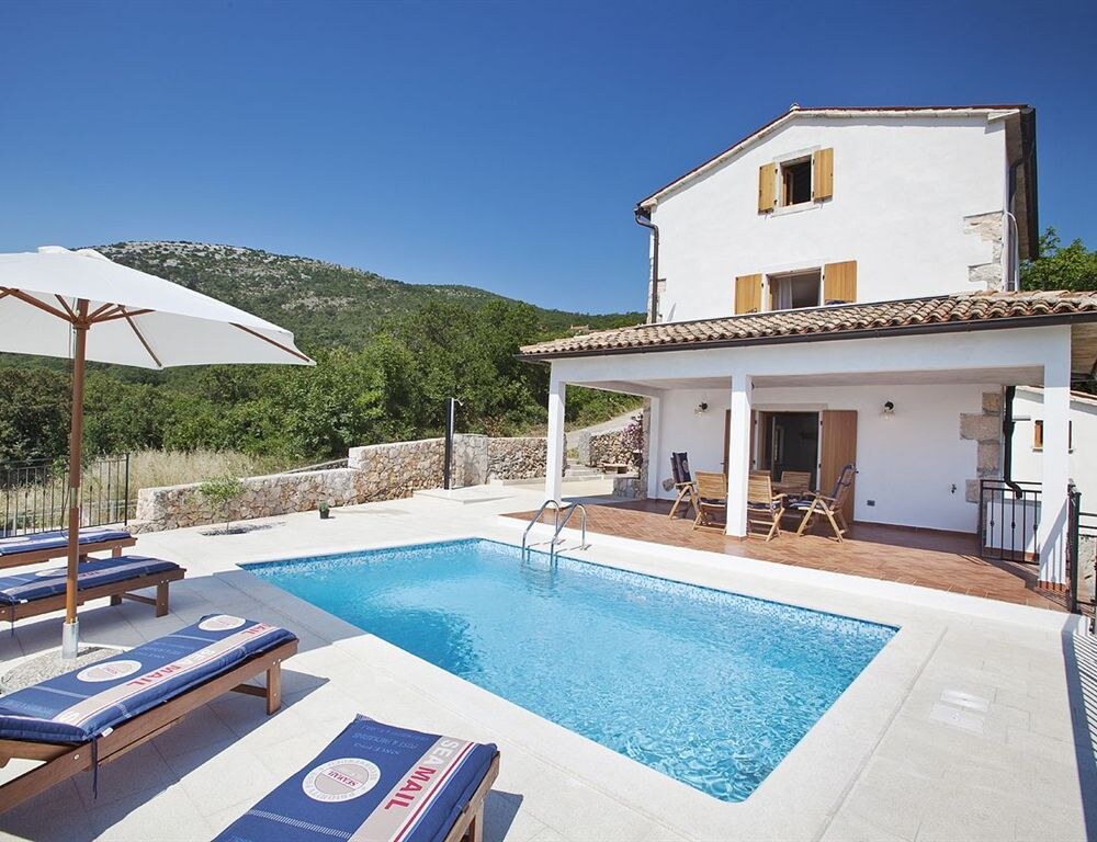 Croatian Holiday rental pool Villa Casa Mia
